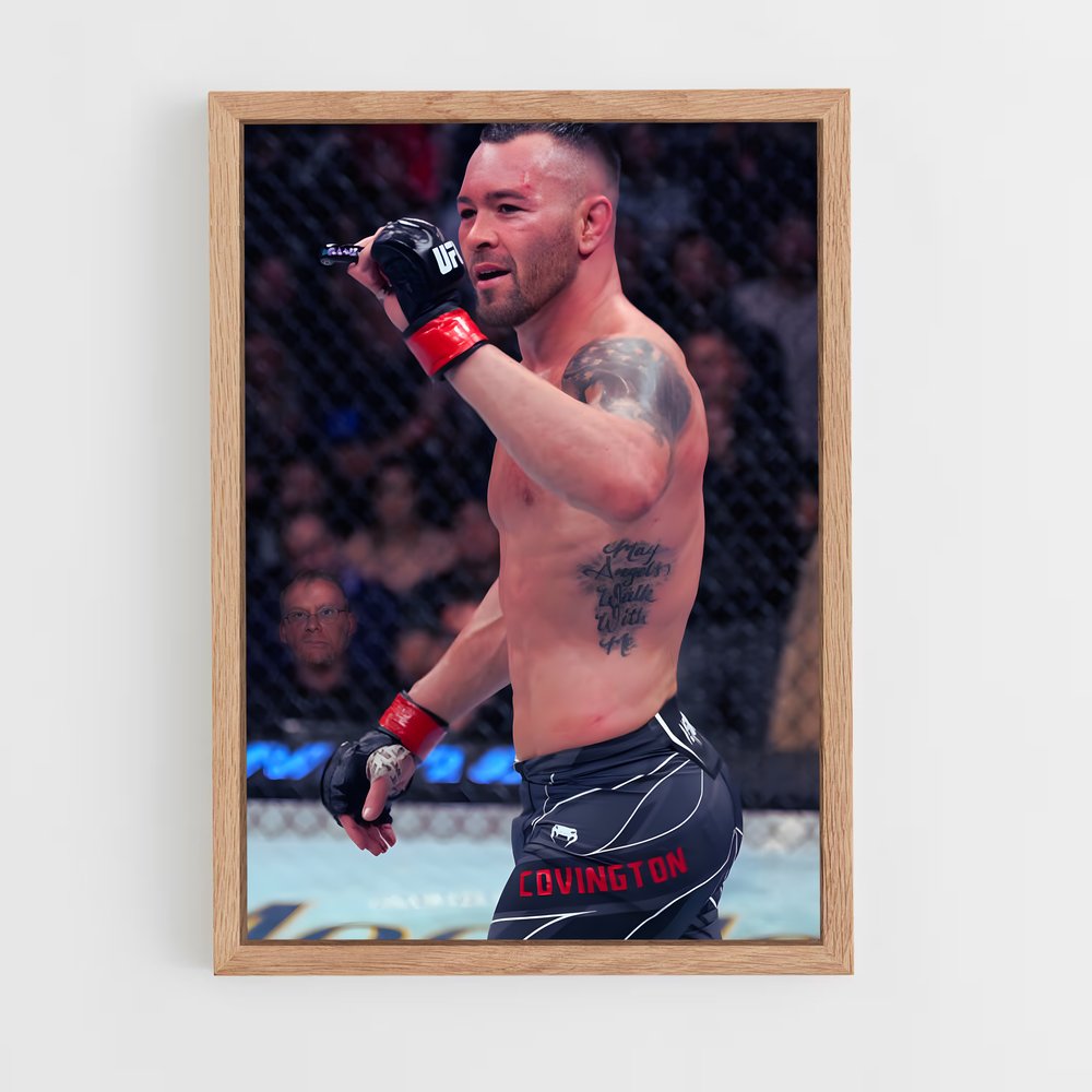 Poster Colby de covington – affiche MMA (vue 4)